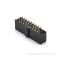 2.54mm メス ヘッダー コネクタ 2 列ストレート